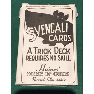 USED Svengali Deck Red Bycicle King Of Spades for Card by Haines House of Cards