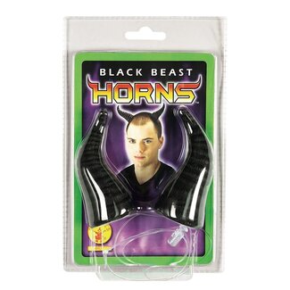 Rubies Costume Company Black Beast Horns