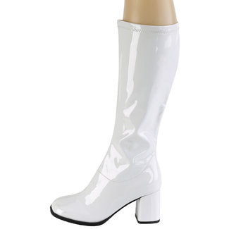 Pleaser Gogo Boots White Size 7