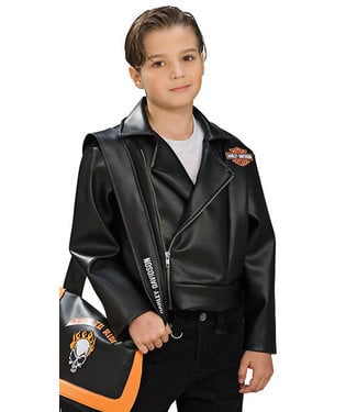 Rubies Costume Company Harley Davidson Jacket - Child Large 12-14