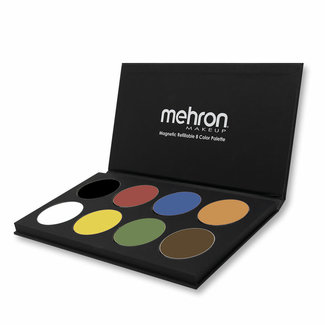 Mehron Paradise AQ 8 Color Refillable Palette - Basic