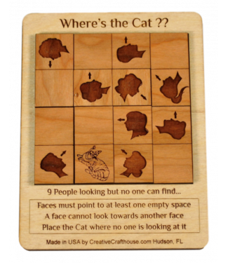 Creative Crafthouse Puzzle Where is the Cat by Creative Crafthouse