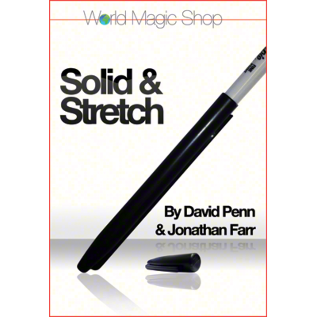 Solid and Stretch DVD and Gimmicks by David Penn and Jonathon Farr From World's Magic Shop M10