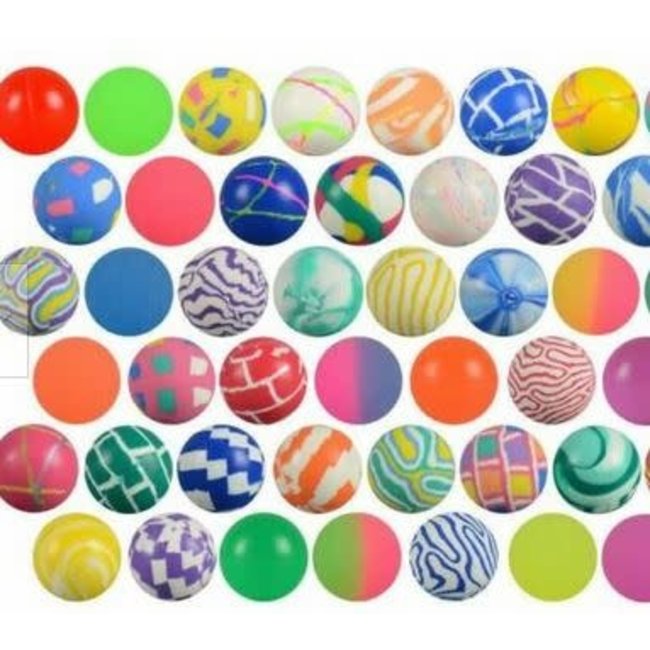 Rubber Super Ball 27mm Assorted Color