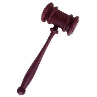 Forum Novelties Judge Gavel Plastic