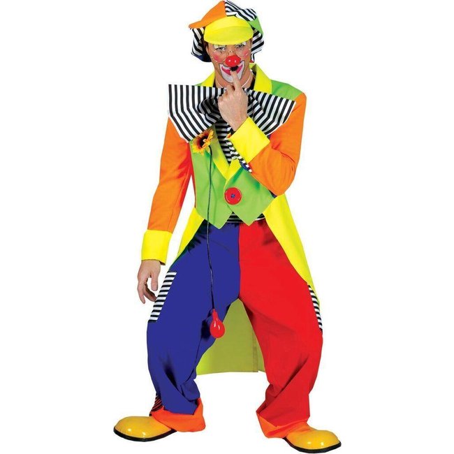 Funny Fashion Clown Olaf - Adult Medium