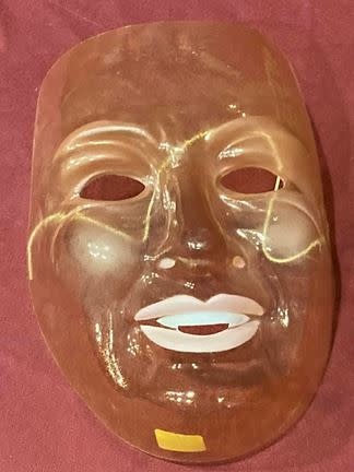 Transparent Male Plastic Dozen Masks – Fancy Dress For You