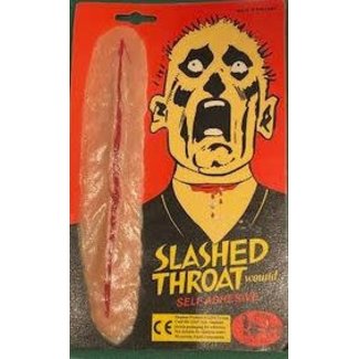 Slashed Throat Would Self Adhesive