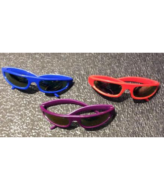 Loftus International Star Power Glitter Pot Leaf Round Lens Sunglasses 