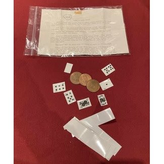 Card and Coin Trick by Bob Little Guaranteed Magic