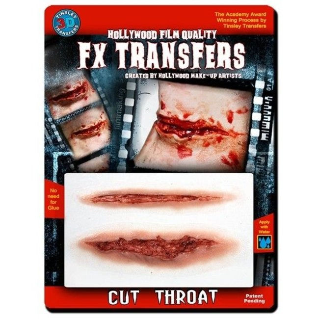 Tinsley Transfers Cut Throat 3D FX Transfers