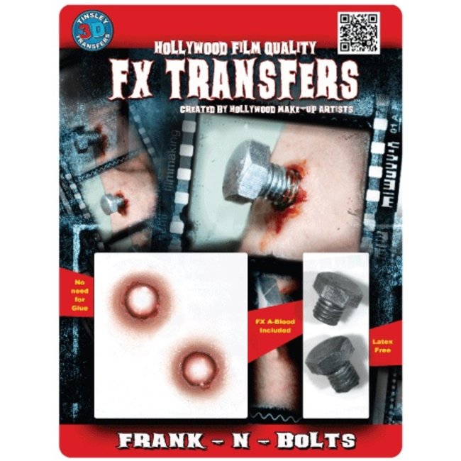 Tinsley Transfers Frank N Bolts 3D FX Transfers