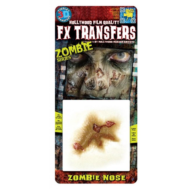 Tinsley Transfers Zombie Nose 3D FX Transfers