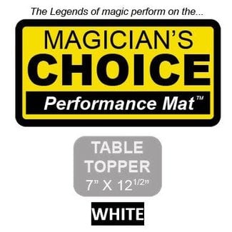 Ronjo Performance Mat Table Topper, White 7x12.5 inch