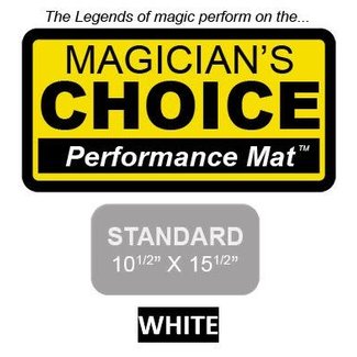 Ronjo Performance Mat Standard, White 10.5 x 15 in