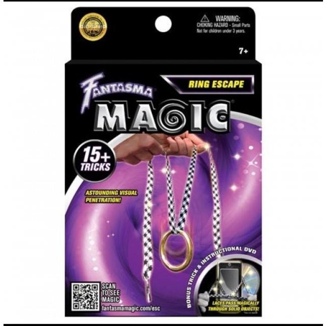 Ring Escape w/DVD by Magick Balay from Fantasma Toys(M9)