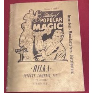 Catalog of Popular Magic By Hilka Novelty Company Inc.