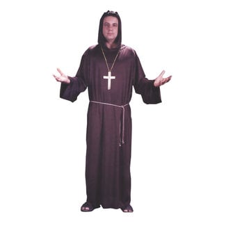 Forum Novelties Monk Robe - Brown, Adult