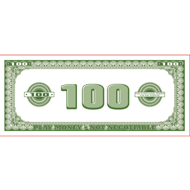 Forum Novelties Phoney Money 50 Pack - $100's