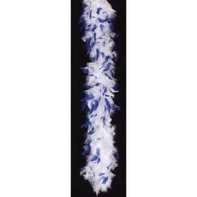 Forum Novelties Feather Boa White/Blue