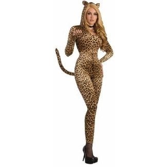 Forum Novelties Sly Leopard Bodysuit M/L 8-12