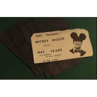 Suds Presents Mickey Mouse Style Hat Tears FIVE Pack