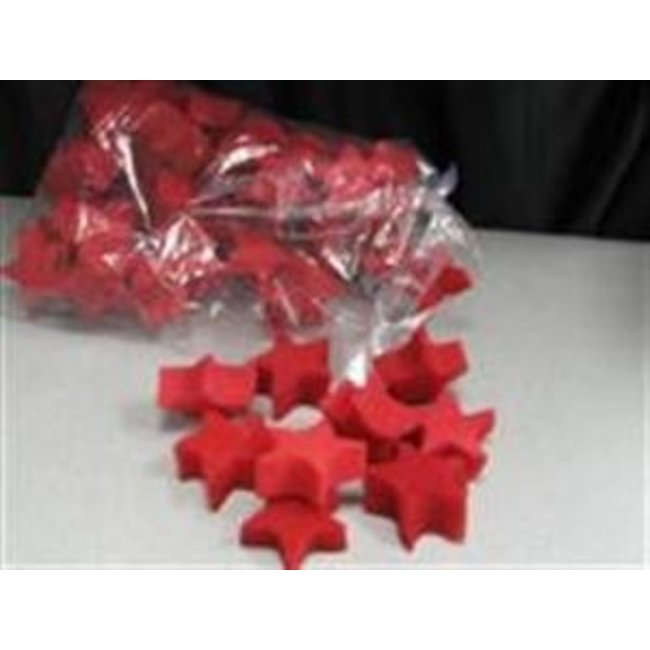 Sponge Stars, Red - 4 Pack by Magic By Gosh