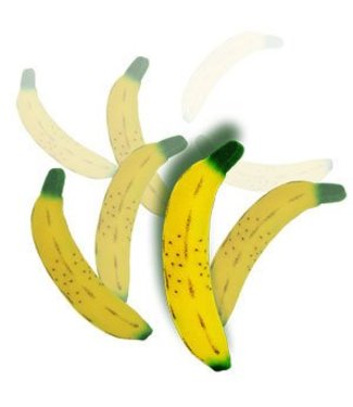 Multiplying Sponge Bananas, 4 pc. - Climax Set by MAK Magic