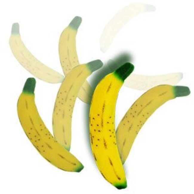 Multiplying Sponge Bananas, 4 pc. - Climax Set by MAK Magic