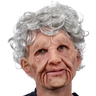 zagone studios Mask Super Soft Old Woman