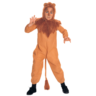 Rubies Costume Company Wizard of Oz - Cowardly Lion Child LG 12-14