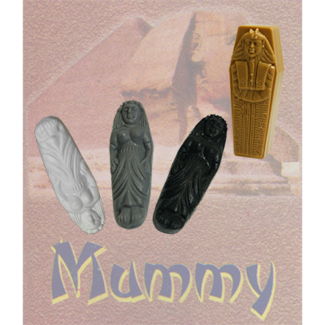 The Mummy - white, black, grey