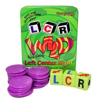 LCR Wild Dice - Left Center Right Wild By George and Company