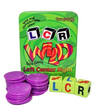 LCR Wild Dice - Left Center Right Wild By George and Company