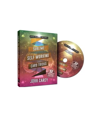 DVD  - Sublime Self Working Card Tricks by John Carey and Big Blind