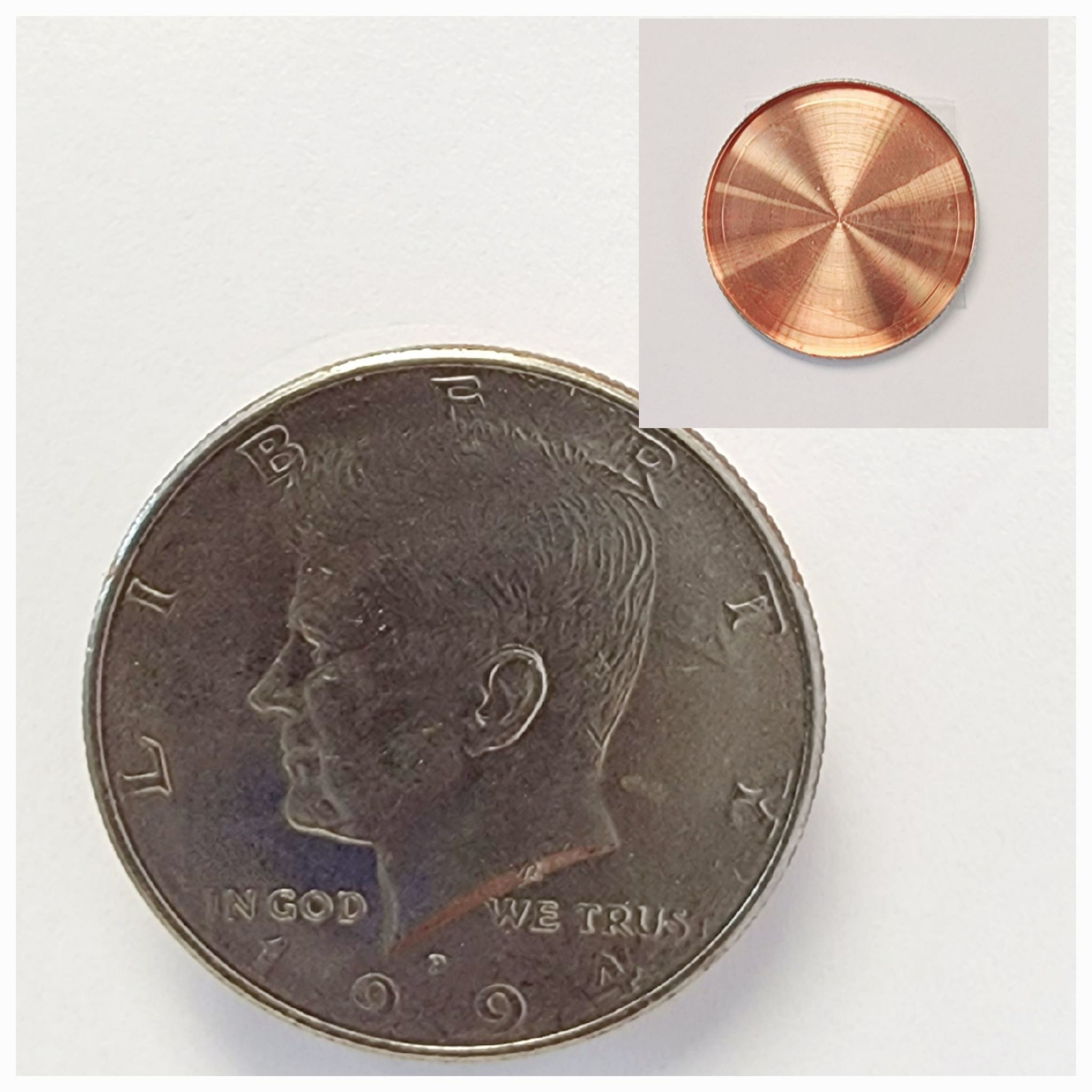 Expanded Half Dollar Shell Heads Ronjo Magic