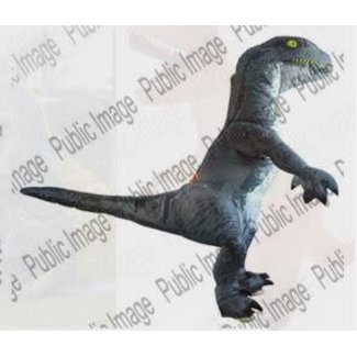 Inflatable Dinosaur Velociraptor Photo Real Adult Standard