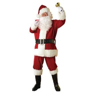 Rubies Costume Company Bright Plush Santa - XLG 50-56 (/189)