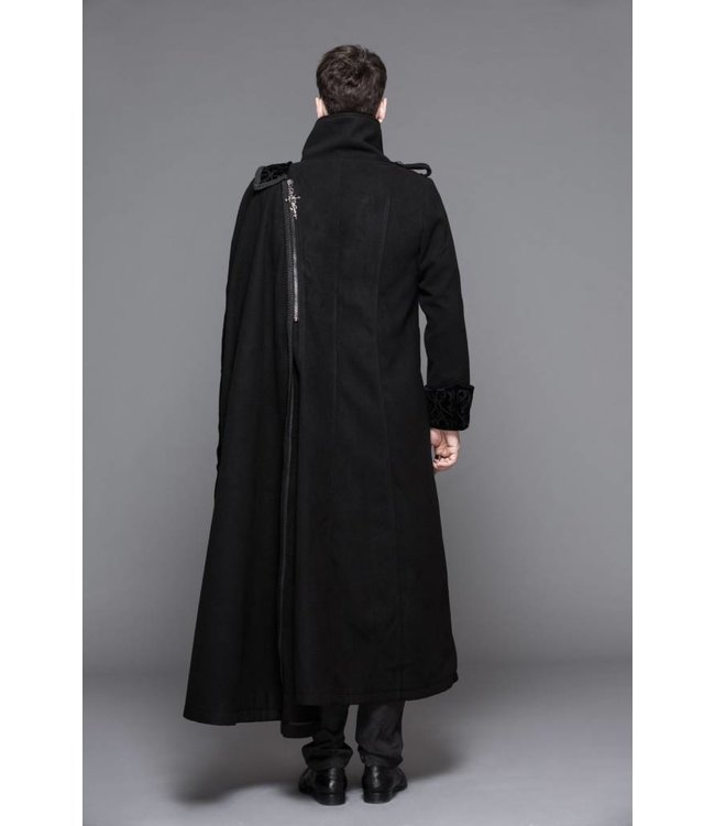 Gothic Trench Coat w/ Side Cape - Ronjo Magic, Costumes