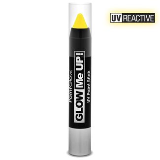 PaintGlow Yellow Neon UV Paint Stick 3.5G