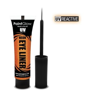 PaintGlow Orange Neon UV Eye Liner 15Ml