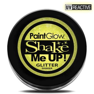 PaintGlow Sherbet Lemon Neon UV Glitter Shaker
