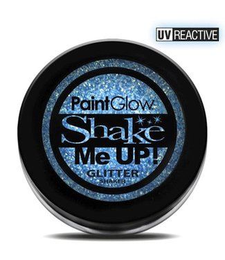 PaintGlow Ice Blue Neon UV Glitter Shaker