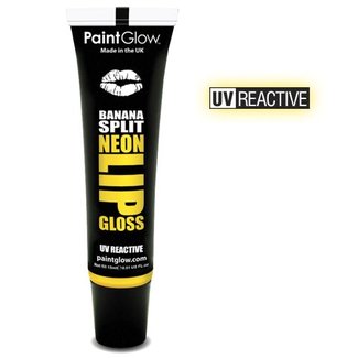 PaintGlow Banana Split Neon UV Lipgloss 15Ml