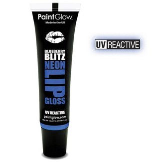 PaintGlow Blueberry Blitz Neon UV Lipgloss 15Ml