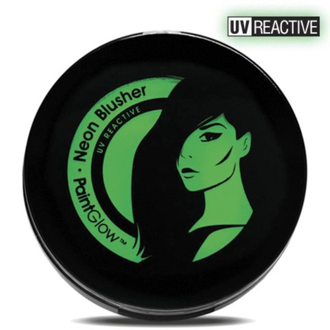 PaintGlow Green Neon UV Blusher 3.5G