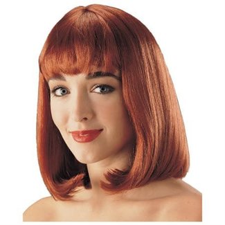 Costume Culture by Franco American Peggy Sue Wig - Natural Red