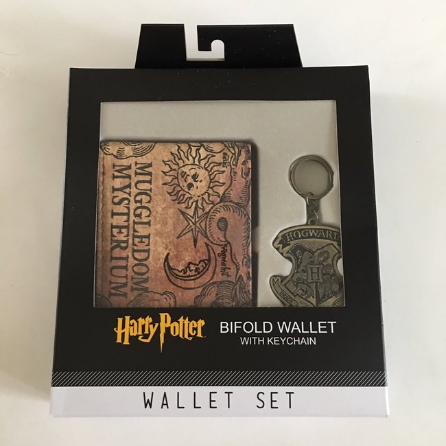 Harry Potter Bifold Wallet Wih Keychain by Bioworld