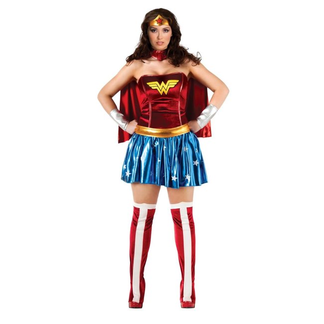 Rubies Costume Company Wonder Woman Deluxe, Plus Size - DC Comics
