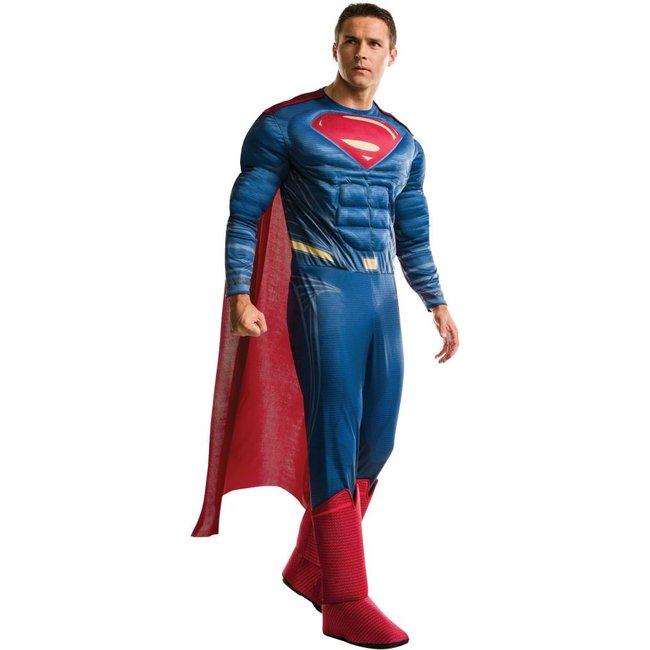 Rubies Costume Company Deluxe Justic Leauge Superman Muscle Chest - Extra Large